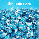 Cookies & Cream Kisses Bulk Pack 4 Pound (Approx 400 Pieces) Individually Wrapped White Chocolate Cookies n Cream Candies For Parties, Special Events