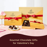 Godiva Chocolatier Anniversary Assorted Chocolate Gift Box, Creamy Milk Dark, and White Chocolates for Loved Ones, Gourmet Celebration Box