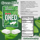 Ceres Gourmet Sugar Free Spearmint Chewing Gum with Xylitol, Liquid Center Filled Mint Gum, Refreshing Mint Flavor Gum Packs, 1 oz x 20 Boxes