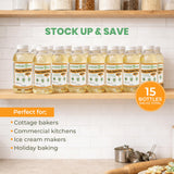 Keystone Pantry Organic Tapioca Syrup - 23 OZ Bottle - Vegan, Gluten Free - HFC, Corn Syrup Substitute - Syrup for Baking, Alternative Sweetener - Make Homemade Fudge, Ice Cream & More - 3 BOTTLES