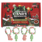 Christmas Candy Bracelets, 24 Individually Wrapped Holiday Treats, Perfect Stocking Stuffer Candies, 10.16 Ounces