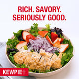 KEWPIE Roasted Garlic Onion Dressing & Sauté Sauce, Bold & Savory Authentic Japanese-Style Salad Dressing, Perfect for Greens, Wraps, Marinades