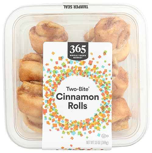 365 by Whole Foods Market, Two-Bite Cinnamon Rolls, 13 oz, Frozen