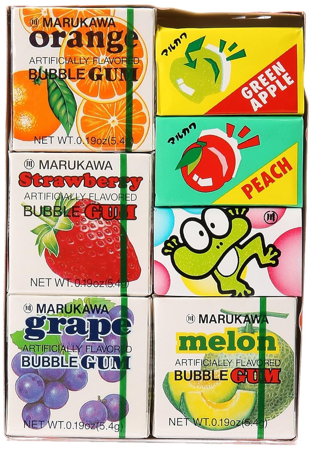 Marukawa - Seven Pack Bubble Gum Sampler - 15 Packs by Marukawa
