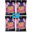 Glow Up Sour Gummies, 26.8oz Strawberry Watermelon Chewy Candy with Blacklight Glow Confetti - Limited Edition Halloween Party Snack
