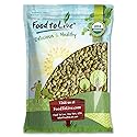 Food to Live Organic Sprouted Pumpkin Seeds, 8 Pounds Non-GMO, Raw Kernels, No Shell, Unsalted, No Oil, Vegan Kosher, Bulk. Keto Snack. High in
