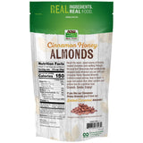 NOW Foods, Cinnamon Honey Coated Almonds, Crafted in Small Batches, 12-Ounce (340 g)