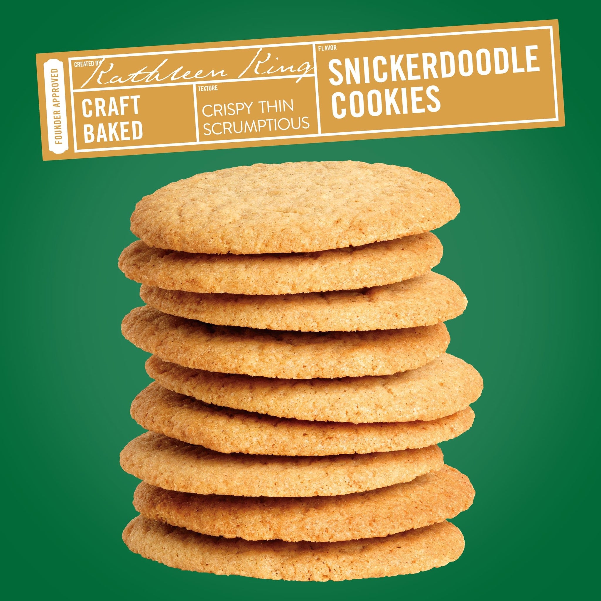 Tate's Bake Shop Snickerdoodle Cookies, 7 oz