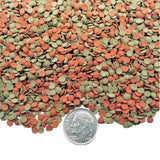Aquatic Foods Inc. 3.5mm - 1/8" Micro Wafer Mix of Spirulina Algae & Intense Color Enhancing Sinking Micro Wafers for Catfish, Plecos, Bottom Fish