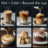Eluna Mushroom Coffee - 7 Mushroom Blend with L-Theanine - Smooth, Creamy Taste, Calm Energy - Low Caffeine - 30 Servings