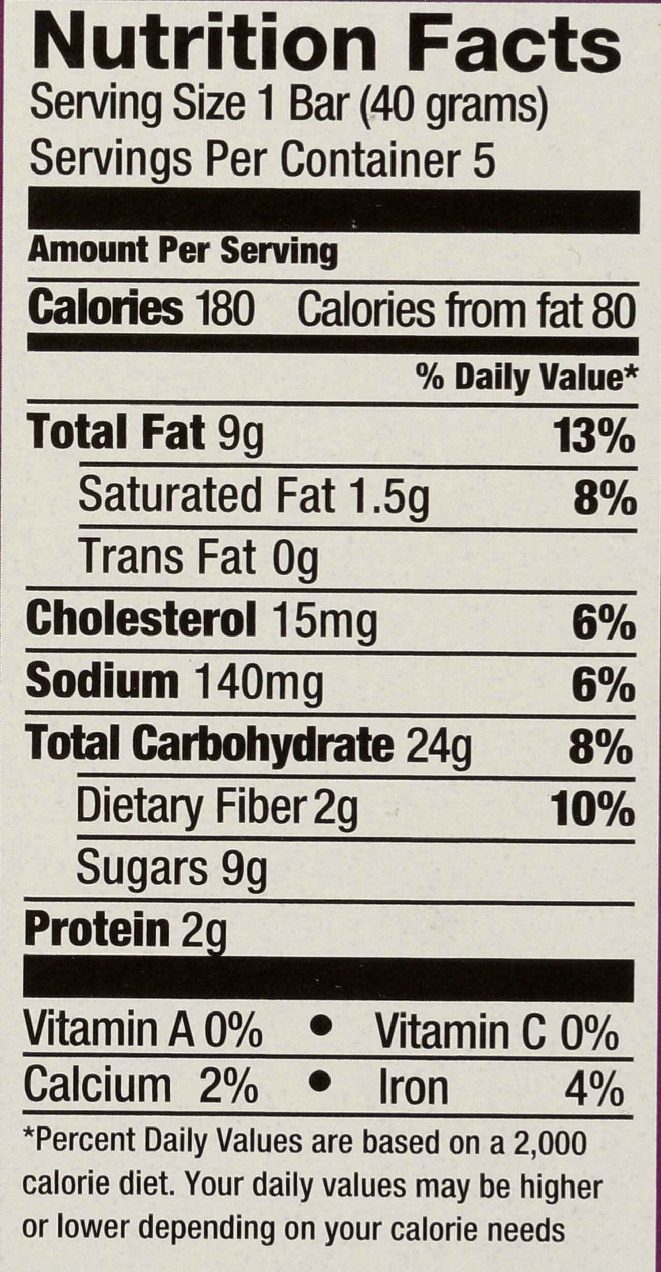 Pamela's Whenever Bars, Oat Raisin Walnut Spice, 5 ct