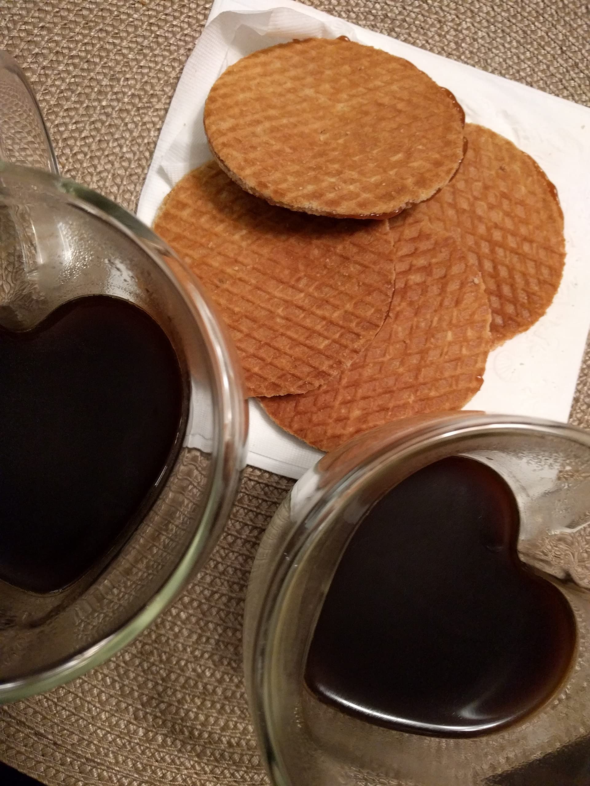 Stroop Club Caramel Delights Cookies | Organic Waffles and Plant Based | Vegan Healthy Snacks Stroopwafels - 12 x 2 Pack of Waffles Each