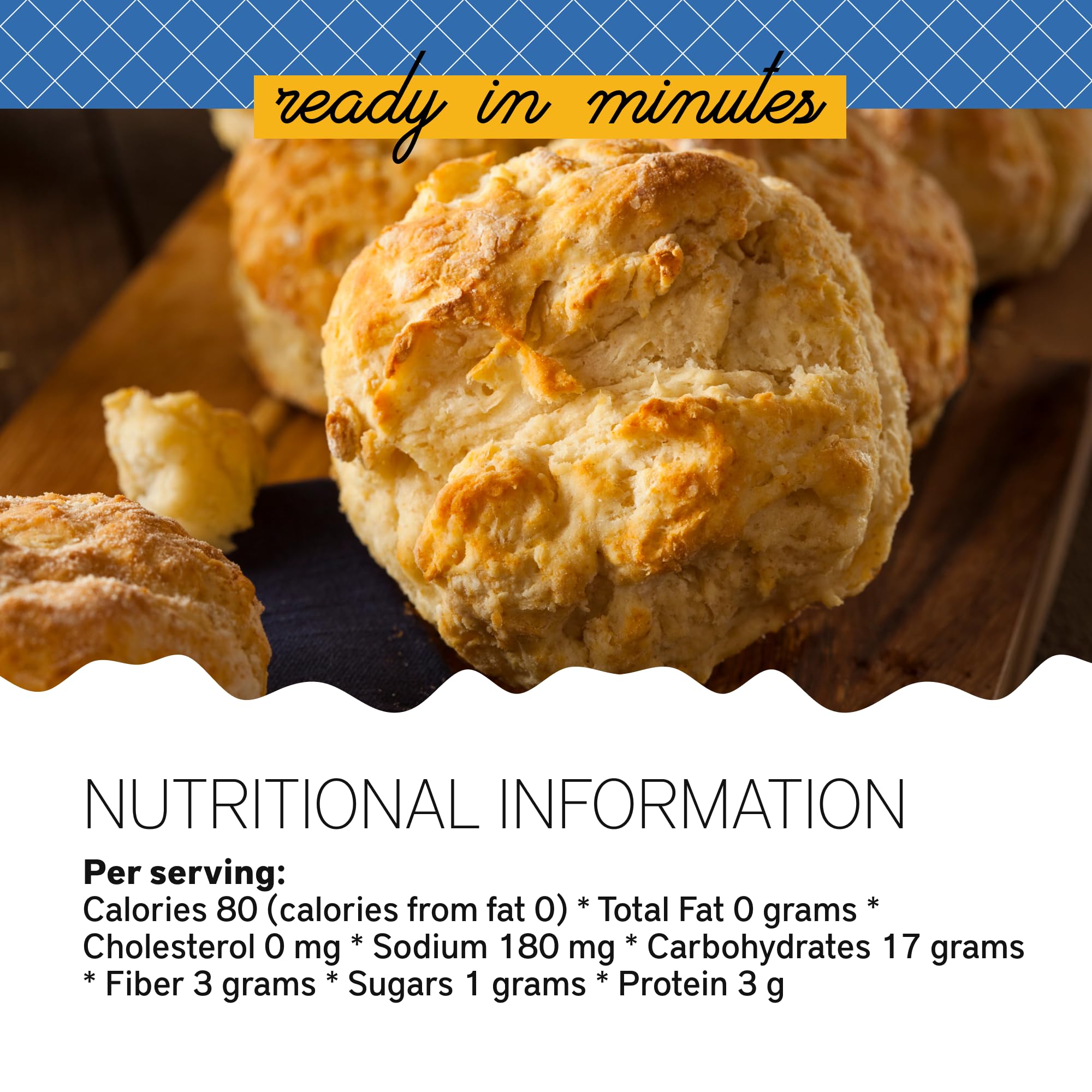 Southern Living Gourmet Cheesy Garlic Biscuit Mix, Easy-to-Bake Delight, Dinner Biscuits, Breakfast Biscuits, Baking Mix, Pantry Staple, Makes 10 Biscuits