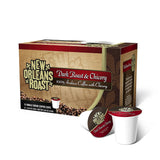 New Orleans Roast Dark Roast & Chicory Single Serve Cup 12ct - Authentic Taste of History - Caffeine Free Chicory Adds Depth to the Coffee - Nutty