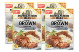 Southeastern Mills Gravy Mix, Classic Brown Gravy Mix, Makes 3 ½ Cups of Gravy, Just Add Water, Family Size, 3.0 Ounce Packet (Pack of 4 Packets)