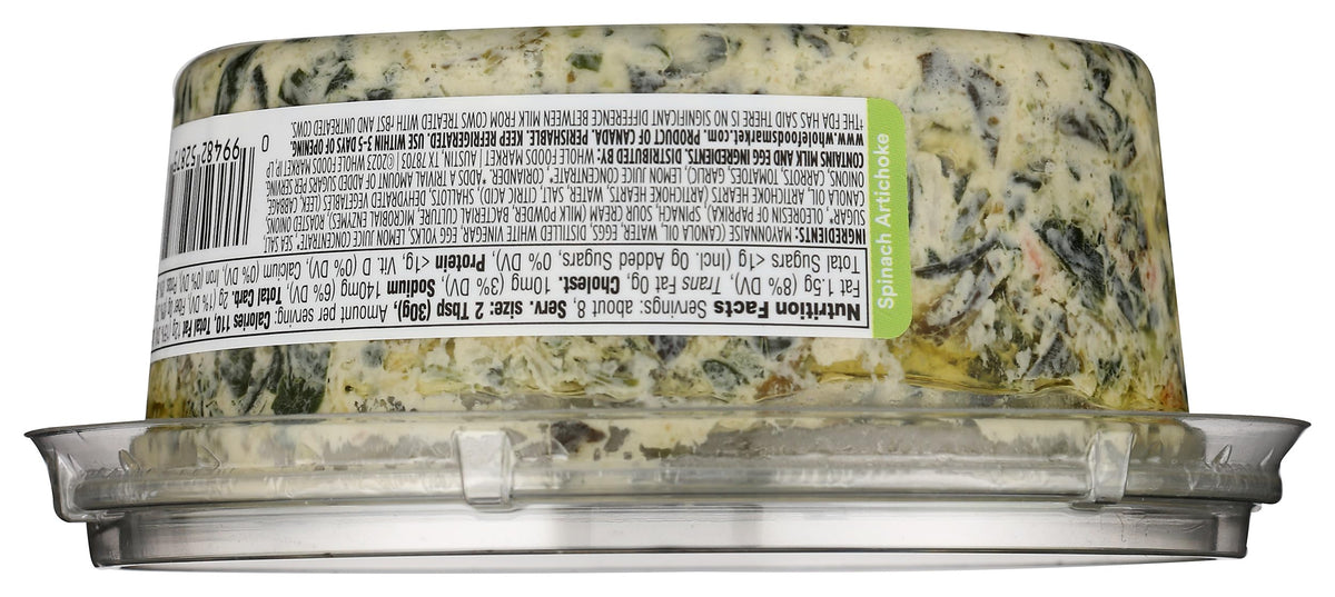 365 by Whole Foods Market Spinach Artichoke Dip, 8 OZ