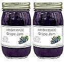 Amish Grape Jam - Two 16 Oz Jars
