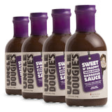 Uncle Dougie's Sweet N' Snappy BBQ Sauce - Pack of 4