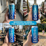 eH2O Energy Water - 80mg Natural Caffeine, Tastes like Water, No Artificial Anything, 0 Calories, 0g Sugar, Clean Energy Drink and Coffee Alternative