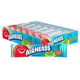 Airheads SOUR Candy Bars, Sour Blue Blast Flavored, Bulk, Concessions, Parties, Pack of 36 Bars