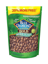 Blue Diamond Almonds, BOLD Snack Nut Flavored Wasabi and Soy Sauce Value Bag Great for Snacking and Cravings at Home, Office, or On-The-Go, 19.2 Ounce