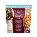 Krustik Spelt Sourdough Pizza Crust, Artisan Fresh Pizza Dough, Small-Batch Handmade, Long-Fermented, Baked to Order, Ships Fresh, 1 Large 10-Inch