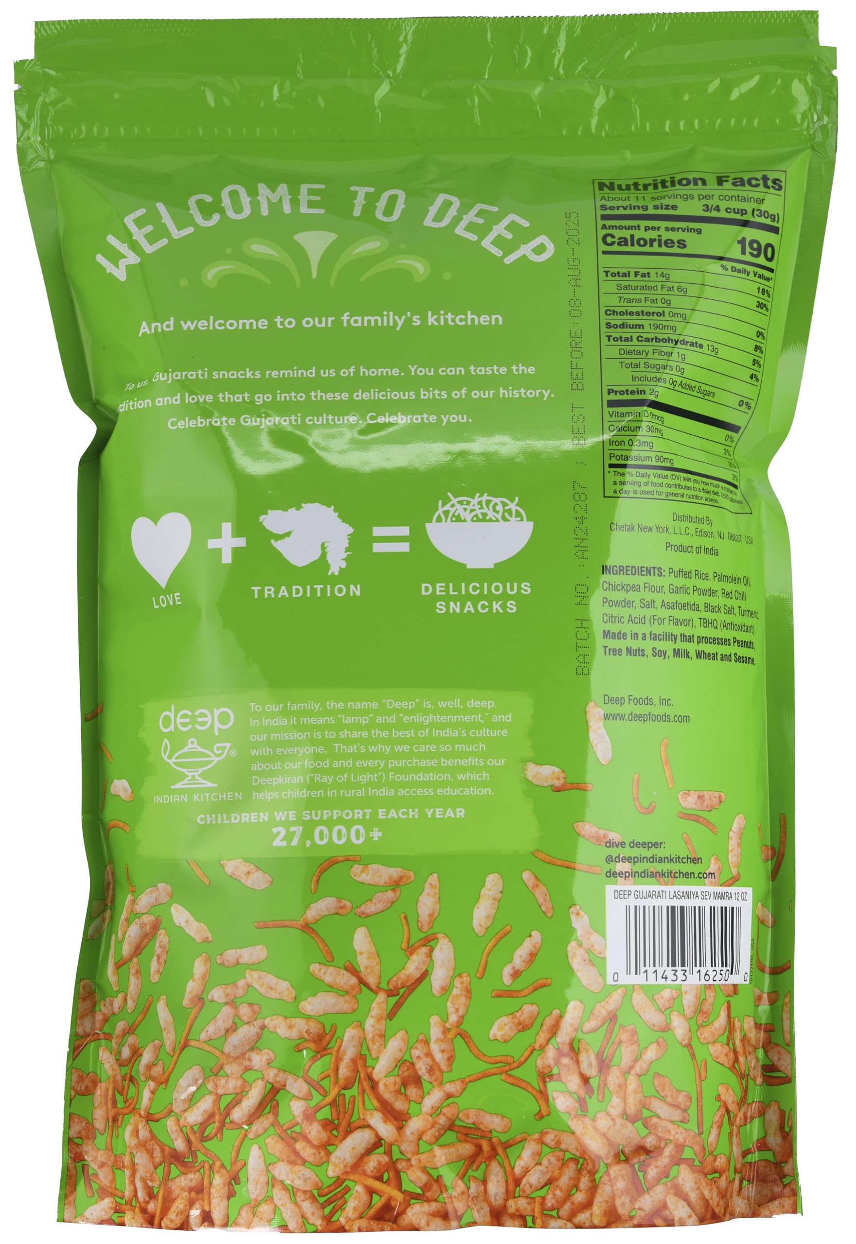 Lasaniya Sev Mamra (12oz)