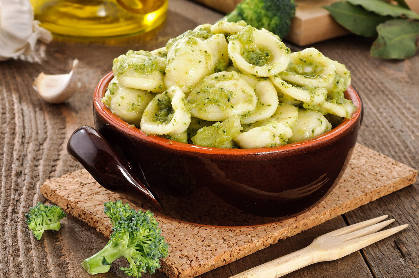 TERRE E TRADIZIONI, Organic Italian ORECHIETTE Pasta Semiwhole Wheat Durum Semolina Pasta Sicilian Ancient Grain Rusello Organic Orecchiette Pasta