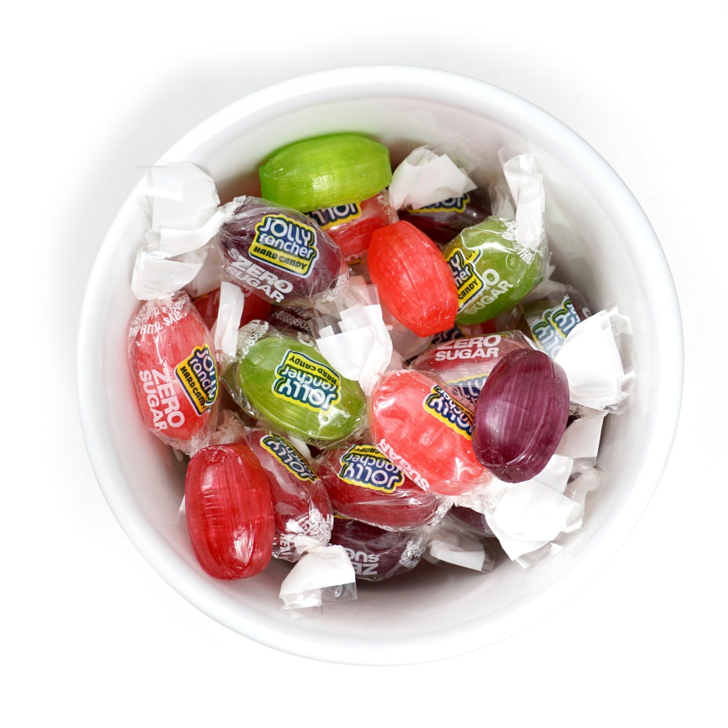 Zero Sugar Jolly Ranchers Hard Candy, 3.6 Ounce Bag (Pack of 4), Sugar Free Candy, Individually Wrapped Hard Candy, The Hampton Popcorn & Candy