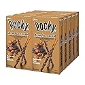 Pocky Almond Crush Biscuit Sticks - Chocolate Cream Covered with Real Almonds - (Pack of 10 boxes, 1.45 oz/each)