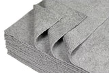 Udderly Clean Ultra-Cut Absorbent Microfiber Towels, Silver-Embedded, Lint & Scratch-Free, for Home, Lab, & Dairy Industry Use, 12x12 Inches 25-Pack