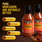 Maurice’s Gourmet Blend Vinegar BBQ Sauce - Sweet & Savoury Carolina with Smoke - Authentic Southern Carolina Barbeque Dressing- Apple Cider Vinegar