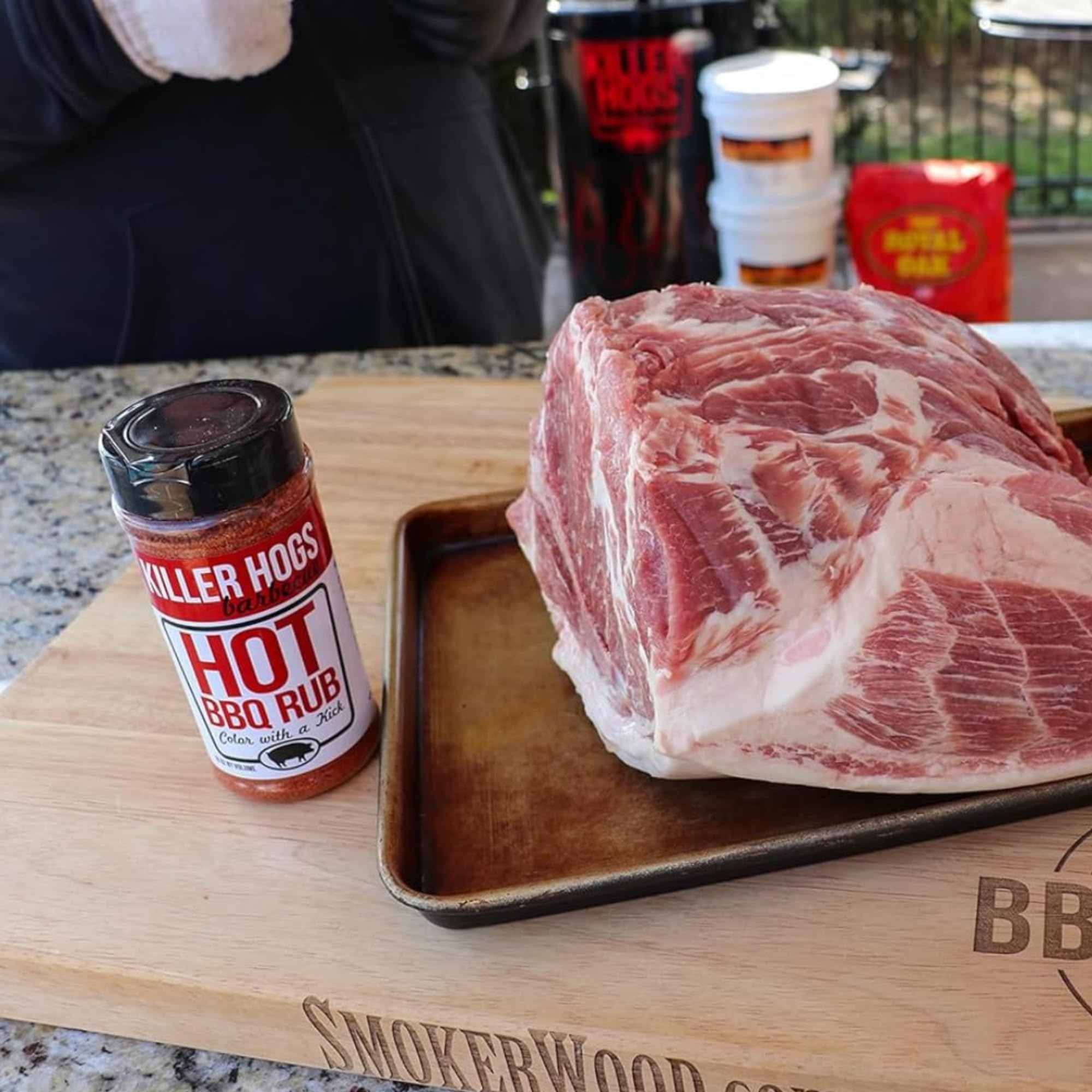 Killer Hogs Steak & Burger Seasoning - Championship BBQ Grill Rub for Beef, Steaks, Burgers, and Chops - Savory Blend with Worcestershire & Garlic