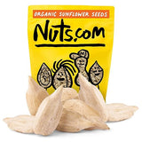 Nuts com Raw Organic Sunflower Seeds (No Shell) - Unsalted, Gluten-Free, Vegan, Kosher, Non-GMO - High Protein, Fiber & Antioxidants - Fresh, Shelled