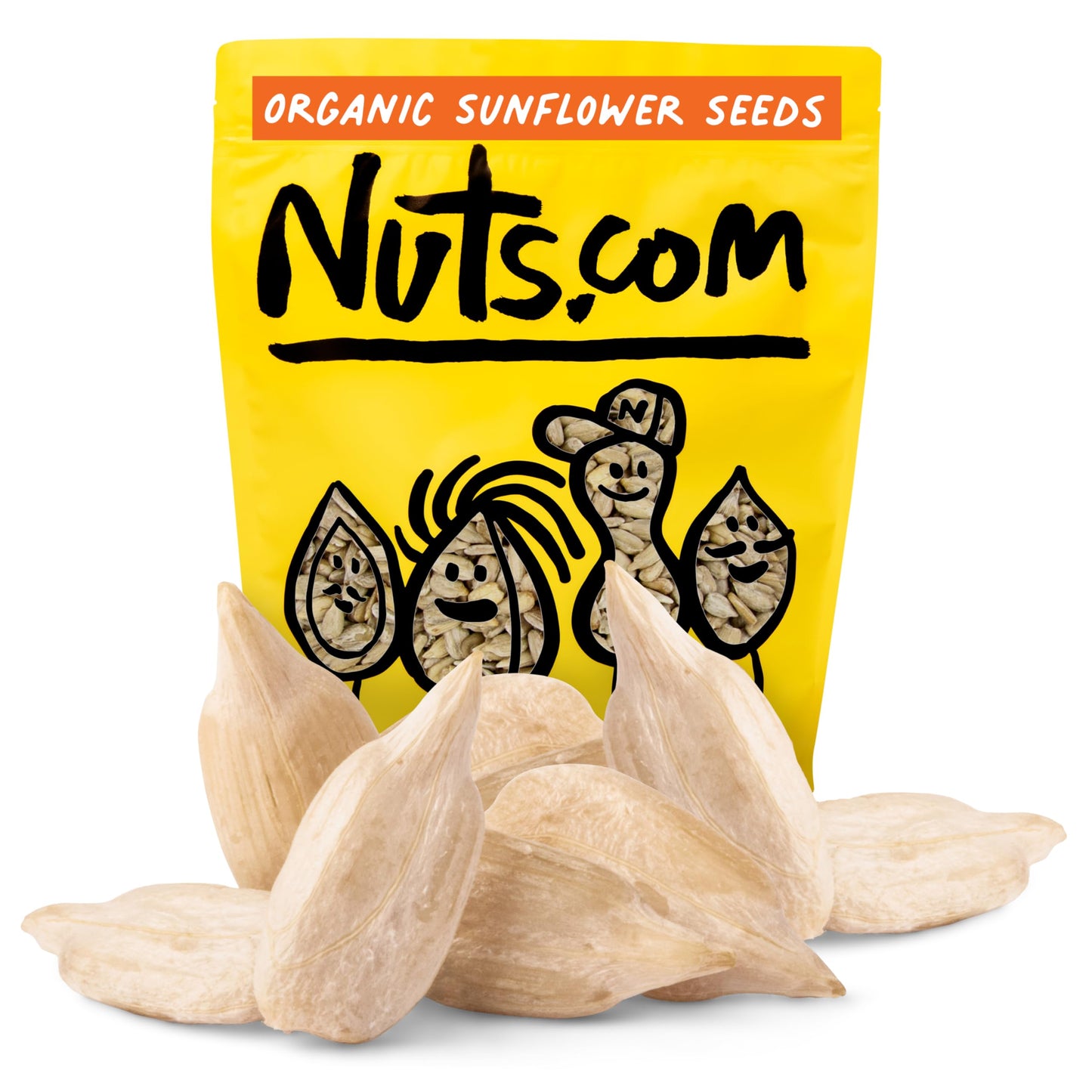 Nuts com Raw Organic Sunflower Seeds (No Shell) - Unsalted, Gluten-Free, Vegan, Kosher, Non-GMO - High Protein, Fiber & Antioxidants - Fresh, Shelled
