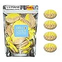 HELLO CANDY Swedish BANANA BUBS Candy, 0.5 lb Bag - Soft Fruit Chews, Scandinavian Sweets for Kids & Adults