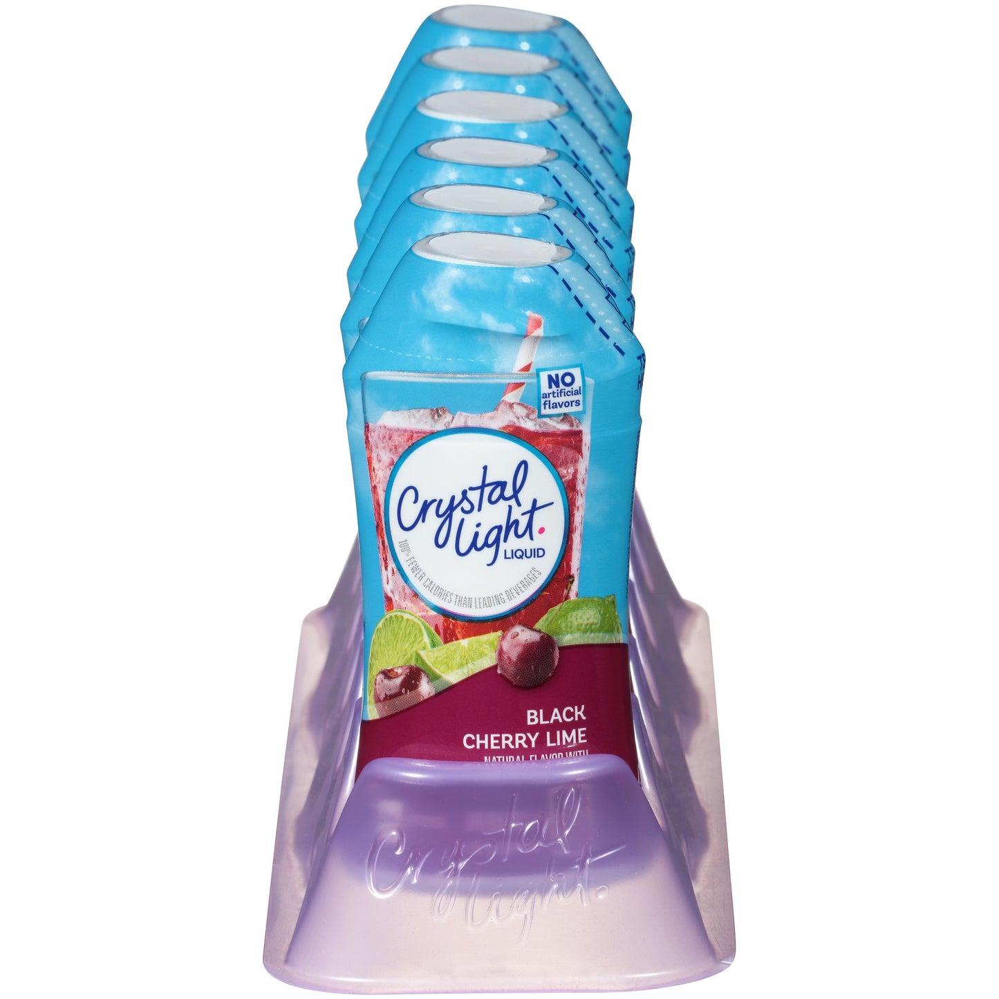 Crystal Light Sugar Free Calorie Free Black Cherry Lime Liquid Drink Mix, Caffeine Free, 1.62 Fl Oz