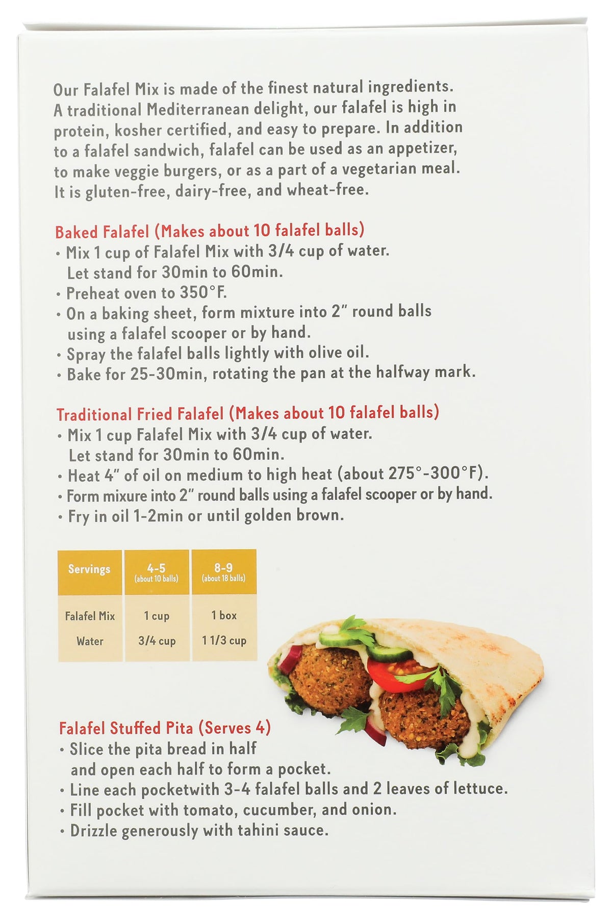 Tarazi Mix Falafel 10 OZ