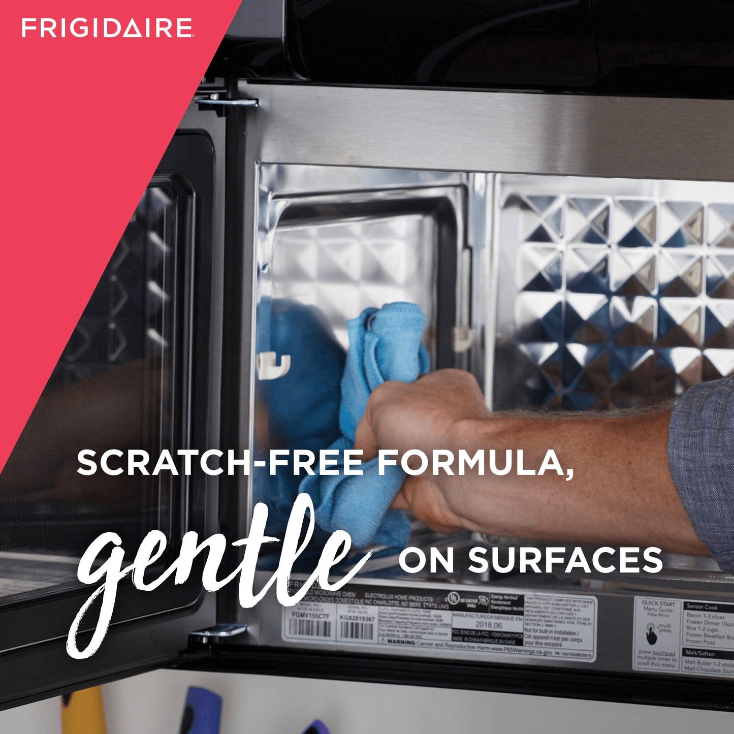 Frigidaire 5304508689 ReadyClean Cleaner, 1 Pack, Clear, 12 Fl Oz