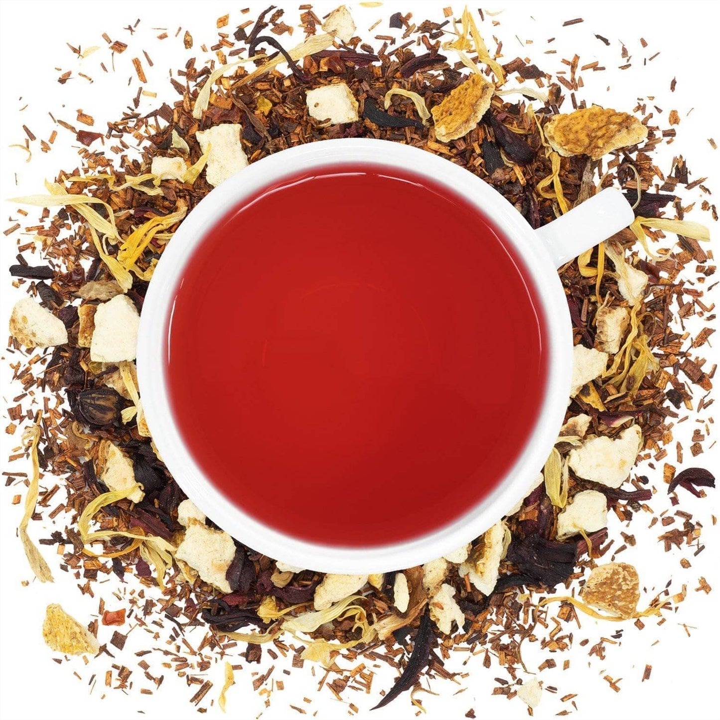 Organic Blood Orange Rooibos Loose Leaf Tea - 2oz Bag (Approx. 30 Servings) | Full Leaf Tea Co.