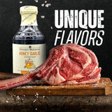 Gourmet Warehouse Small Batch Honey Garlic Marinade Made With Natural Ingredients No HFCS 16 Oz (Pack of 1)