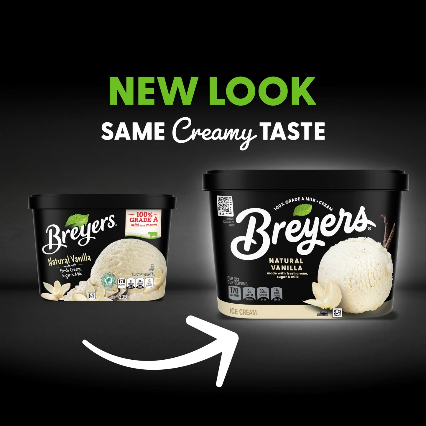Breyers, Ice Cream Vanilla, 48 Fl Oz