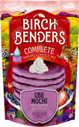 Birch Benders Ube Mochi Pancake & Waffle Mix, 14 oz Bag