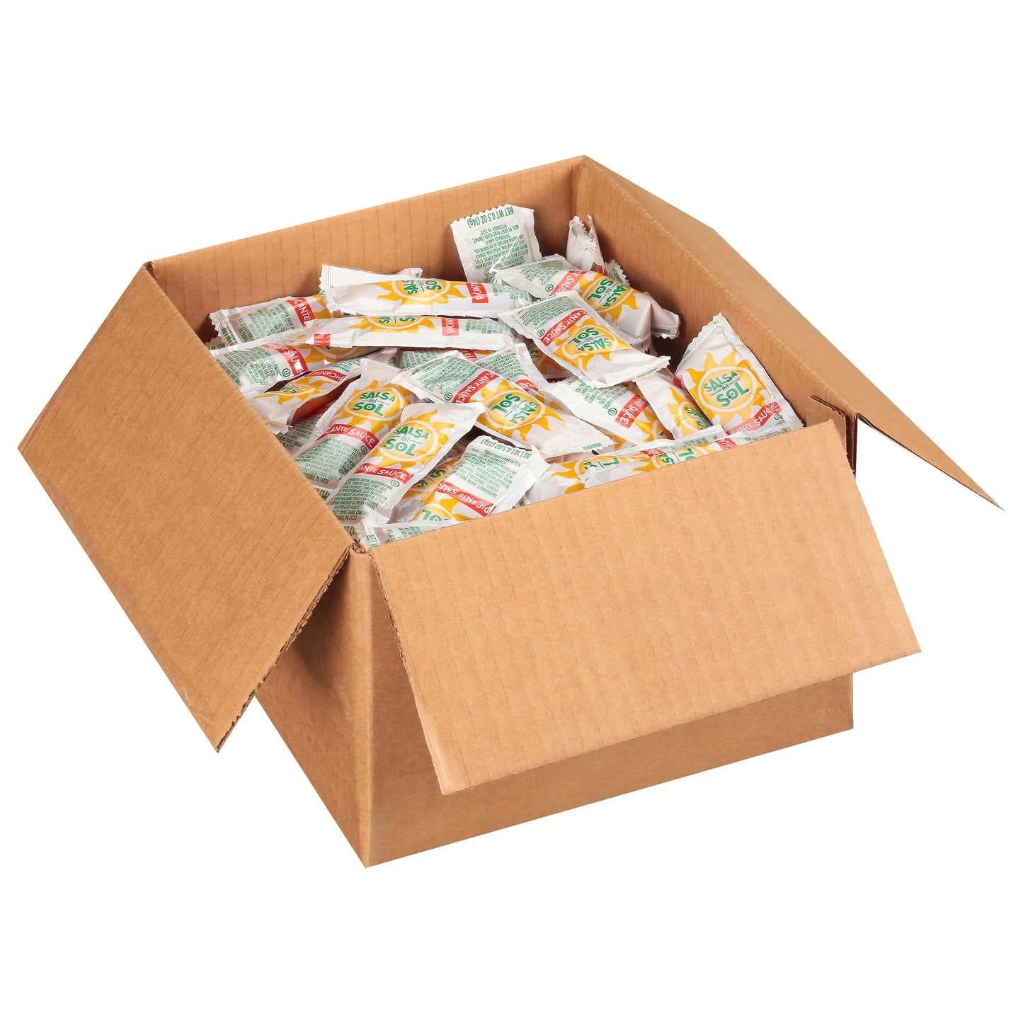 Salsa Del Sol Picante Sauce Single Serve Packet (0.5 oz Packets, Pack of 200)