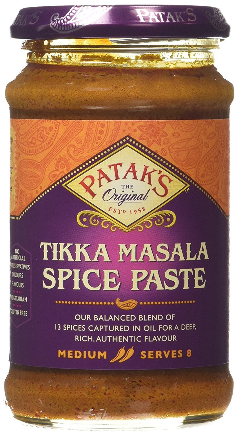 Patak's Medium Tikka Masala Curry Paste (283g) - Pack of 2