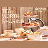 Brodies Tea, Scottish Tea Sampler, Breakfast, Afternoon & Famous Edinburgh, Black Tea Imported from Scotland, Canister of 50 Bags (Pack of 3)