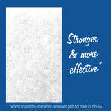 10 Pack of 6 x 9 White Non Scratch Non-Woven Pads for Buffing Cleaning Polishing and Multi Purpose Use in Your Home Workshop or DIY Garage Shop