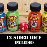 Crazy Hot Sauce Gift Set - Gourmet Challenge Dice Game - Prefect Premium Gourmet Gifts for Men.