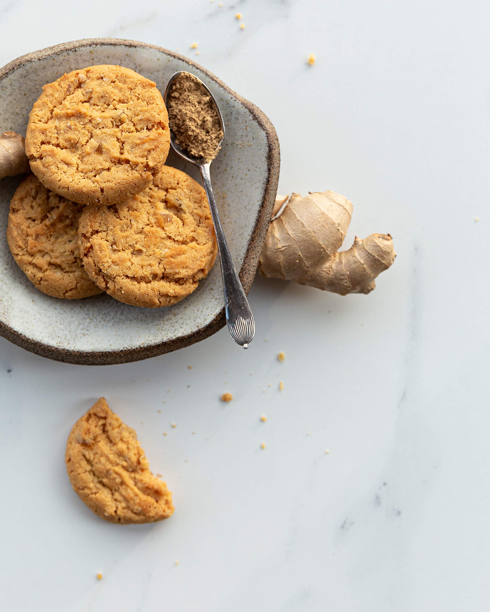 Walker's Shortbread Stem Ginger Cookies, Scottish Style Cookies, 5.3 Oz Box