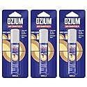 Ozium 0.8 oz. Air Sanitizer & Odor Eliminator for Homes, Cars, Offices and More, Vanilla Scent, Pack of 3